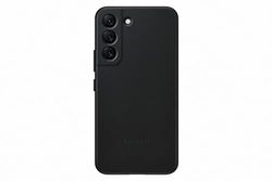 Samsung Official S22 Leather Cover Black