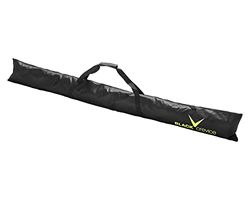 Black Crevice Nordic Sac de Ski pour 1 Paire de Skis de Fond Noir/Jaune 210 cm