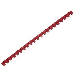 Renz One Pitch Wire binding elementi, 3: 1 divisione, 34 passanti, 9.5 Wide, 3/20,3 cm red, 100 Pezzi