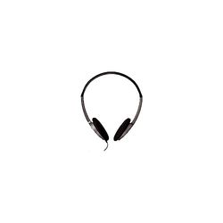 V7 HA310-2EP Auricular Supra-aural Faixa de cabeça preto, prateado, auriculares (super-aural, faixa de cabeça, com fios, 32 impam, 1,8 m, preto, prateado)