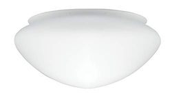 Westinghouse Lighting 8704540 Tulipa opala em forma de cogumelo, branco, 131 cm