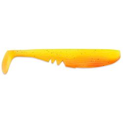 Iron Claw Moby Softbaits - Racker Shad - 12,5 cm - 14 Couleurs - avec Crochet - Matériau Anti-UV - 100% Non Toxique - Fabriqué en Allemagne, FT – Fire Tigre