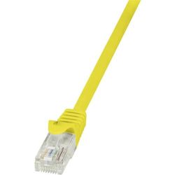 Logilink CP2027U Cavo Patch EconLine CAT6 U/UTP, Lunghezza 0,5 Metri, Giallo, 0,5 Metri di Lunghezza