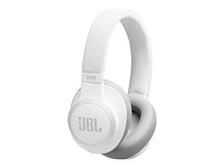 JBL Live 650BT - Auriculares (Inalámbrico, Diadema, Binaural, 16 - 20000 Hz, 32 Ω, Blanco)