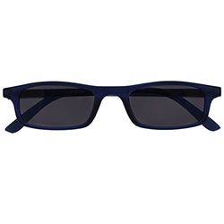 OPULIZE Opaco Blu Navy Leggero Comodo Lettori Sole Uv400 Uomo Donna Cerniere Molla S17-3 +1,00-50 Gr