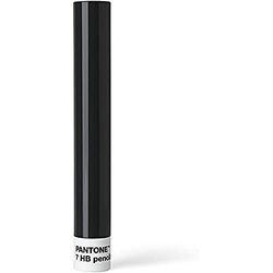 Copenhagen design Pantone 101400446, 7 HB Pencils in metal Tube, cinza escuro, C, cinzento 446, 1 unidade (embalagem de 1)
