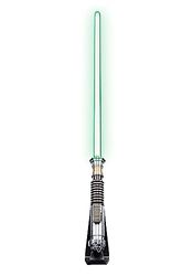 Elektronisk Star Wars Black Series Luke Skywalker Force FX Elite-ljussabel med avancerade LED-ljus och ljudeffekter