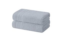 Degrees home - Set of 2 Bidet Towels - Bath Towels - Small Towels - 100% Cotton - 480 g/m2-30 x 50 cm