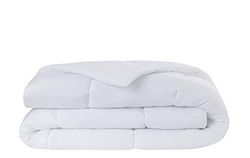 Todocama - Anti-dust mite fibre quilt, 300 g/m², white (80/90-150 x 220 cm) (8435439010245)