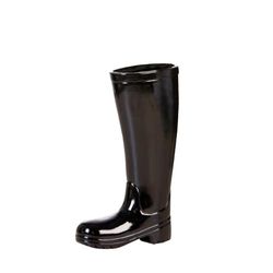 Casablanca modernes Design Porte-Parapluie, Céramique Plastique, Noir, Höhe 45 cm