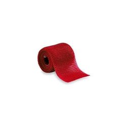 3M Sosft-Cast, vendaje sintético, semirrígido, tejido sintético de fibra de vidrio, resina sintética, catalizador amínico, color rojo, 5 cm x 3,65 m, paquete de 10 unidades