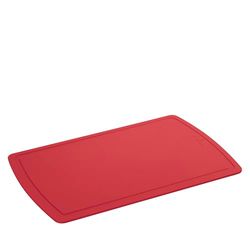 Zassenhaus Premium Line Cutting Mat, Polyurethane, Red, 42 x 27.5 cm, Flexible and Dimensionally Stable, Temperature Resistant up to 150 °C, Robust for Any Kitchen Work, Dishwasher Safe and