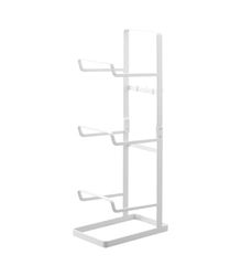 YAMAZAKI 2034 TOWER Fitness Equipment Rack, white, Steel, 15 x 24 x 65.5 cm