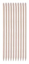BIFULL Lot de 120 bâtonnets en Bois pour manucure, Noir, Estandar