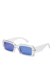 Jack & Jones JACMARTIN Zonnebril voor heren, LN zonnebril, wit, één maat, wit, One Size