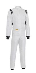 OMP Racing Suit White FIA8856-2018 Challenge TS-2 Size 62