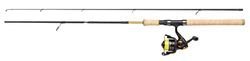 Abu Garcia Cardinal® PRO Spinning Combo, Fishing Rod and Reel Combo, Spinning Combos, Spin Casting Lure Setup for Predator Fishing,Pike/Perch/Zander, Unisex, Black/Gold, 2.44m | 10-45g