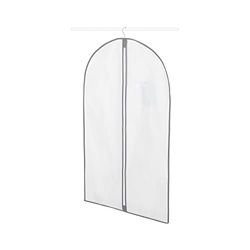 Compactor Housse pour vêtements Blanc 60 x 0.2 x H.100 cm