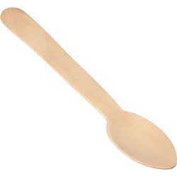ALGON | 50 Cucharas de Madera para Café Utensilio Artesanal y Ecológico - Cucharas Madera Café 13,8 cm Ideal para Azúcar, Té y Especias, Diseño Ergonómico y Resistente