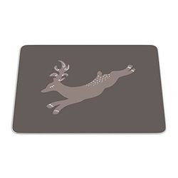 Bonamaison, Rectangular Digital Printed Mouse Mat Non-Slip Bottom for Office and Home Size: 22 x 18 cm