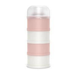 Suavinex 308021 Dozownik Mleka w Proszku, Różowy, 4 Przegródki