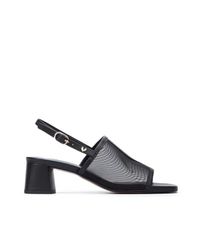 MARTINELLI Sandales à Talon en Cuir VETTABBIA pour Femme Color Black