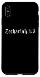 Custodia per iPhone XS Max Studio della Bibbia, Zaccaria 1:3
