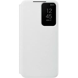 Samsung Official S22 Smart Clear View Cover White