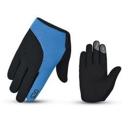Duurzame PU-lederen handschoen gecombineerd met gel- en EVA-bekleding biedt superieure comfort en controle.