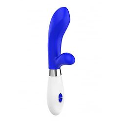 Shots LUM001-Silicone Vibrators Royal Blue One Size