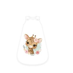 Herding Baby Best Gigoteuse pour Bébé, motif Girafe, 90 x 45 cm, fermeture éclair sur le pourtour et boutons-pression