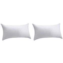 Pikolin Home - Funda de Almohada 100% algodón cutí Completamente Transpirable confeccionada con Tratamiento antiencogimiento (Paquete de 2)