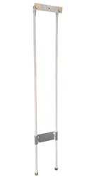SOMATHERM FOR YOU - Montaggio a filo kit doccia - Altezza 110 millimetri - F15 / 21 - Diam. 14 millimetri - 150 millimetri spaziatura