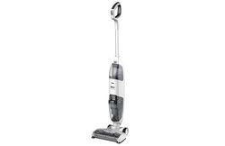 Fakir Starky WDA 700 Wet & Dry Aspirador de batería con función de Limpieza para Suelos Duros, plástico, 2 Velocidades, Blanco