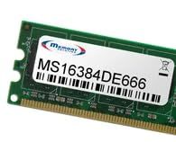 Memorysolution Memory Solution MS16384DE666, Komponente für : PC/Server, Mémoire RAM : 16 Go, Speicherlayout (Module x Größe) : 1 x 16 Go, Produktfarbe : Schwarz, Gold, Grün (MS16384DE666) Marque