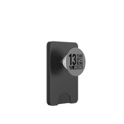 Fútbol 13 Cumpleaños Niño 13 Años Awesome Funny Kids PopSockets PopWallet para MagSafe