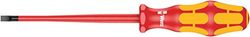 Wera 05006442001 160 iS Tournevis VDE isolé pour vis à fente, avec lame à diamètre réduit, 1.0 x 5.5 x 125 mm, Rouge