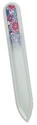 Nail Lima Brand Fantasy Model Pizzo, incisa in vetro indurito, doppia faccia, a ragione,.