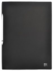 OXFORD - Lote de 10 protectores de documentos Stand'Up A4, 200 vistas, 100 fundas de poliuretano opaco, color negro