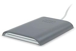 HID Identity Omnikey 5422 USB 2.0 Smart Card Lezer, grijs.