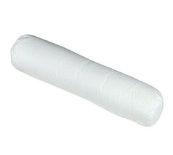 Almofada cilíndrica firme de penas 140 cm