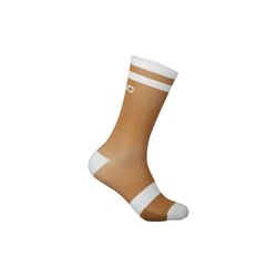 POC Lure Mtb Sock Long Socks Mixte, Aragonite Brown/Hydrogen White, M