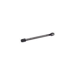 Kinetic Traxle, eixo passante roda unissexo para adultos, preto, 12 x 1,75