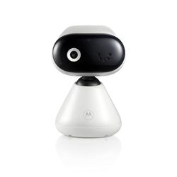 Motorola Nursery Baby Monitor PIP1000 con Telecamera - Telecamera per bambini con controllo tramite app - Baby Monitor - Visione notturna e comunicazione bidirezionale - Montaggio a parete - Bianco