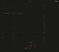 Siemens EU611BEB6E iQ100 - Placa de inducción (60 cm, color negro, sin marco, TouchControl, powerBoost, inducción)
