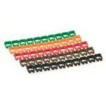 MicroConnect CABLEMARK cable and Tie 100pièce (S) – Multicoloured ranges-câbles and Multi Coloured Hook and Loop Cable Ties Straps (100 Piece (S))