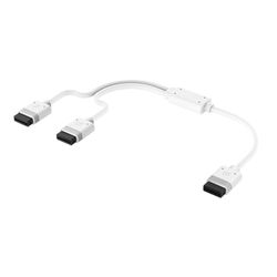 Corsair iCUE LINK Y-Cable - 600mm Straight - White