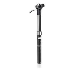 XLC Unisex – vuxen teleskopsadelstolpe SP-T09, svart, 390 mm