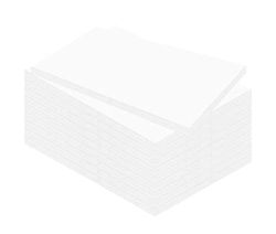 Kangaro Fogli in gommapiuma DIN A4, 29,7 x 21 cm, 10 mm, confezione da 10 pezzi, per artigianato, presentazione, modellismo, passepartout