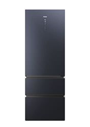 Haier 3D 70 Series 7 HTW7720ENMB - Frigorífico Combi, Cajones Direct Access, Conexión WIFI, Motor Inverter, Cajón Humidity Zone, Total No Frost, 483 L, Clase E, Negro, Ancho: 70 cm, Alto: 200 cm